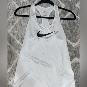 Nike Workout Tank - Size M White